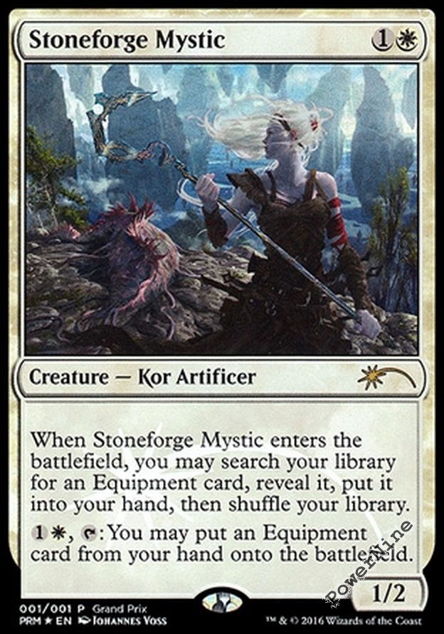 4 PROMO FOIL Stoneforge Mystic - Grand Prix Mtg Magic Rare 4x x4 | eBay